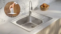 Quand je quitte la maison, je mets toujours un verre et une feuille de papier dans l'évier. Ainsi, je peux être sûr que tout restera en ordre.